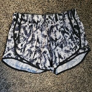 Calvin Klein Performance Black and White Athletic Shorts